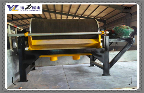 磁選機，干式磁選機，唐山CTG-1230粉礦干式磁選機_小型鐵礦石唐山CTG-1230粉礦干式磁選機工作原理 _選礦流程