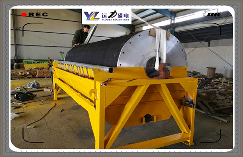 輥壓磁選機，單傳動輥壓磁選機的國產化設計_單傳動輥壓磁選機價格呈上升趨勢磁場一般為多少_磁塊如何排列 