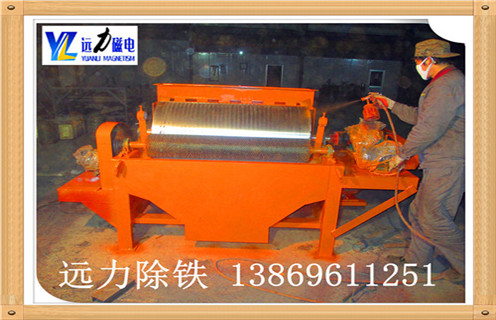 濕式永磁磁選機工作原理及上礦方式 濕式永磁磁選機工作原理及上礦方式